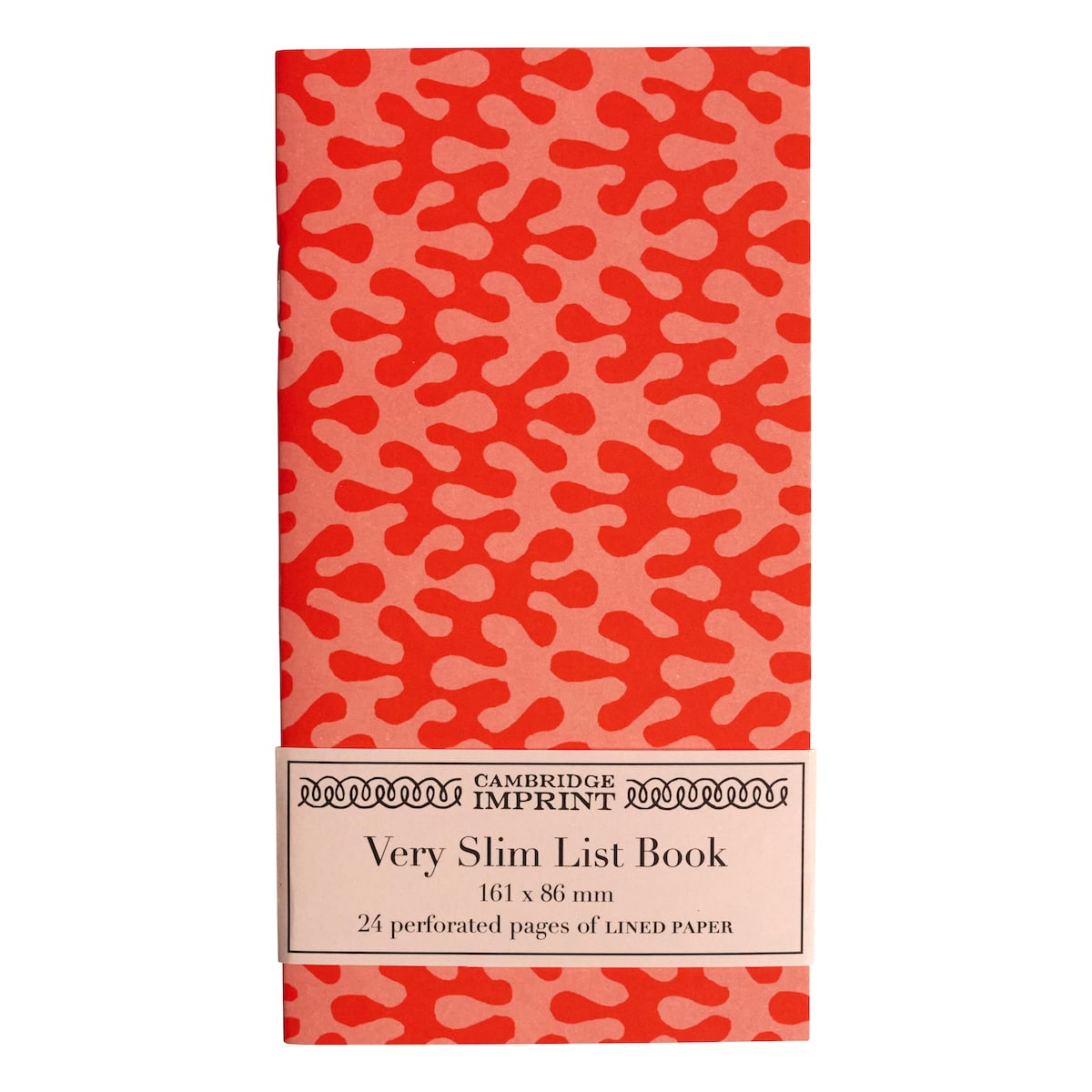 Very Slim List Book Kelp Tangerine - THE BRISTOL ARTISAN