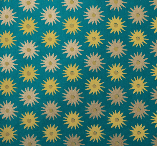 Winter’s Bloom Screen printed Christmas Gift Wrap - THE BRISTOL ARTISAN