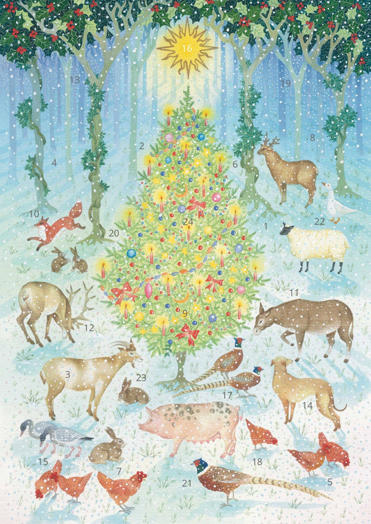 Advent Calendar A4 - Woodland Magic