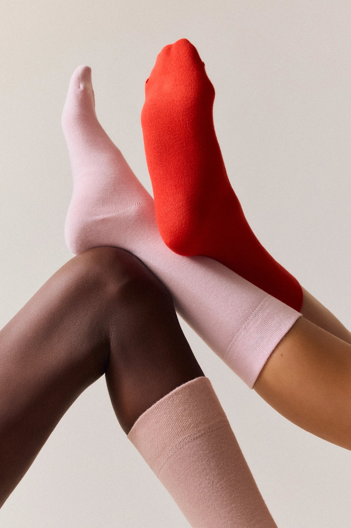 Dusky Pink Bamboo Socks