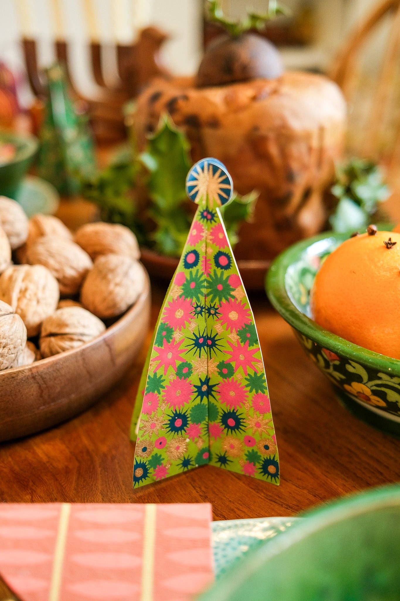 Star Tree Christmas Card