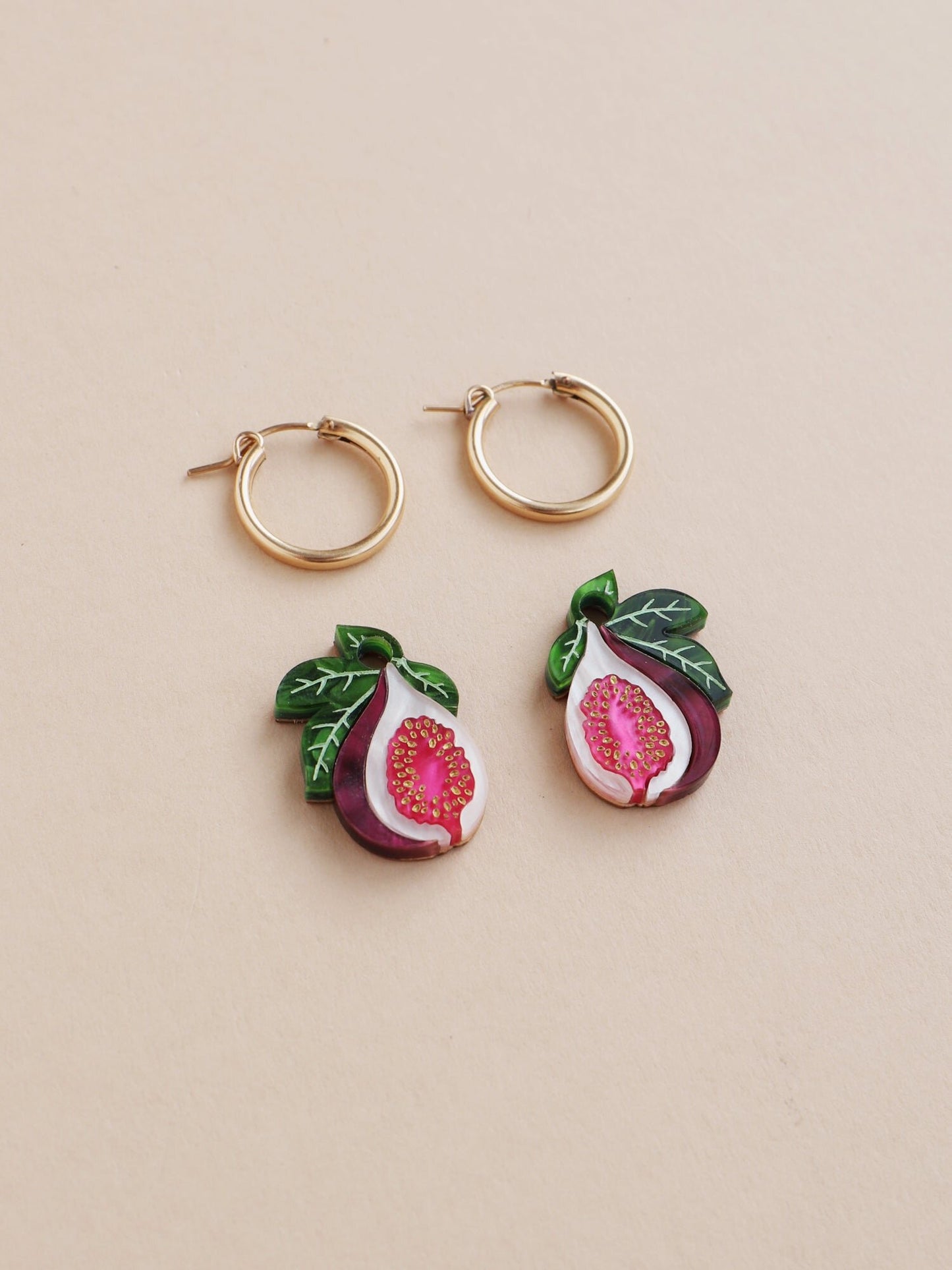 Fig Hoops by Wolf and Moon